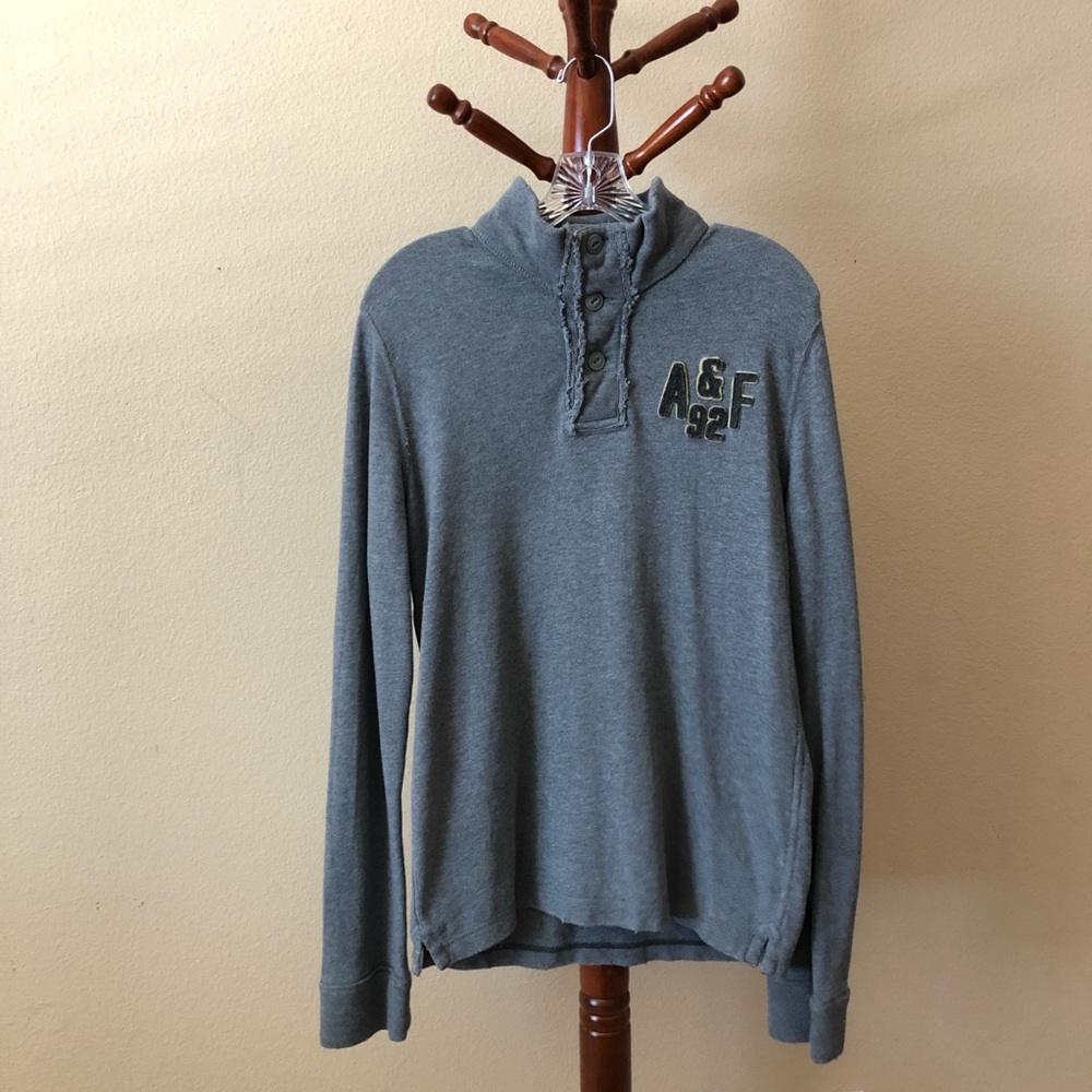 Abercrombie & Fitch Henley Long Sleeve